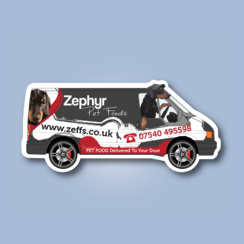 Van Shaped Fridge Magnet2 – My Fridge Magnets